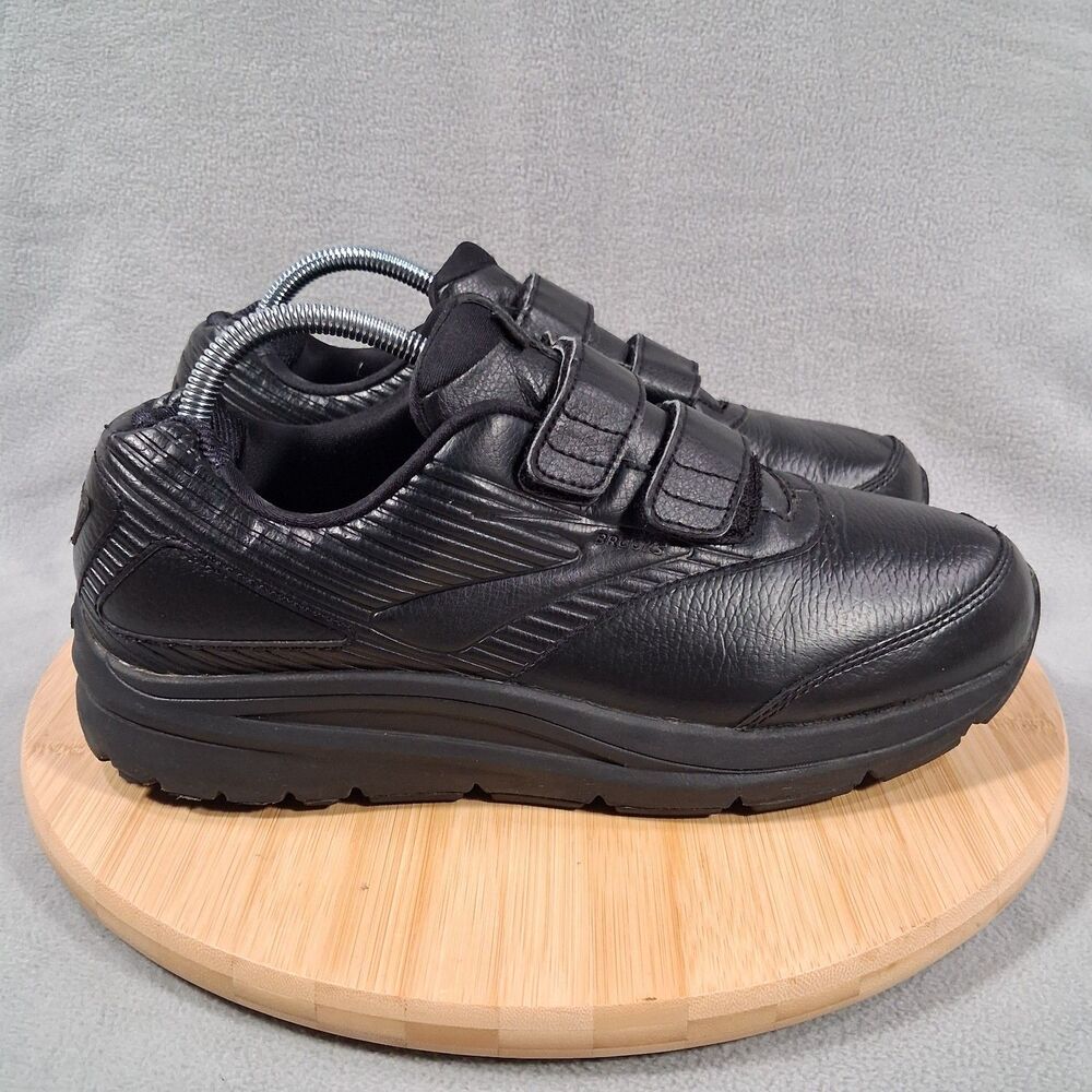 Brooks Addiction Walker Womens Size 11 Black Walking Shoes Sneakers 1203091B072